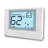 Non-Programmable Thermostat For Conventional Single-Stage Systems, 1 Heat/1 Cool, Easy Diy, White Backlight
