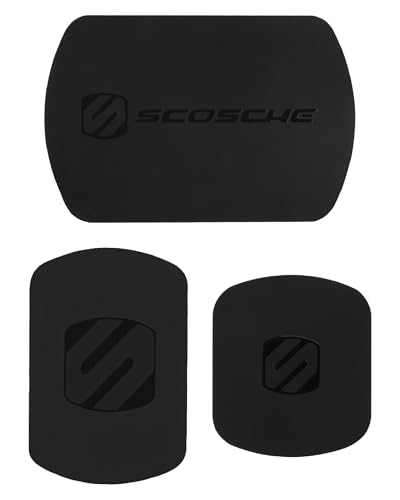 MAGRKI MagicMount Replacement Metal Plate Kit, Universal Metal Plates (Not Magnets) Required for Magnetic Phone Holders for Car, Compatible with Most