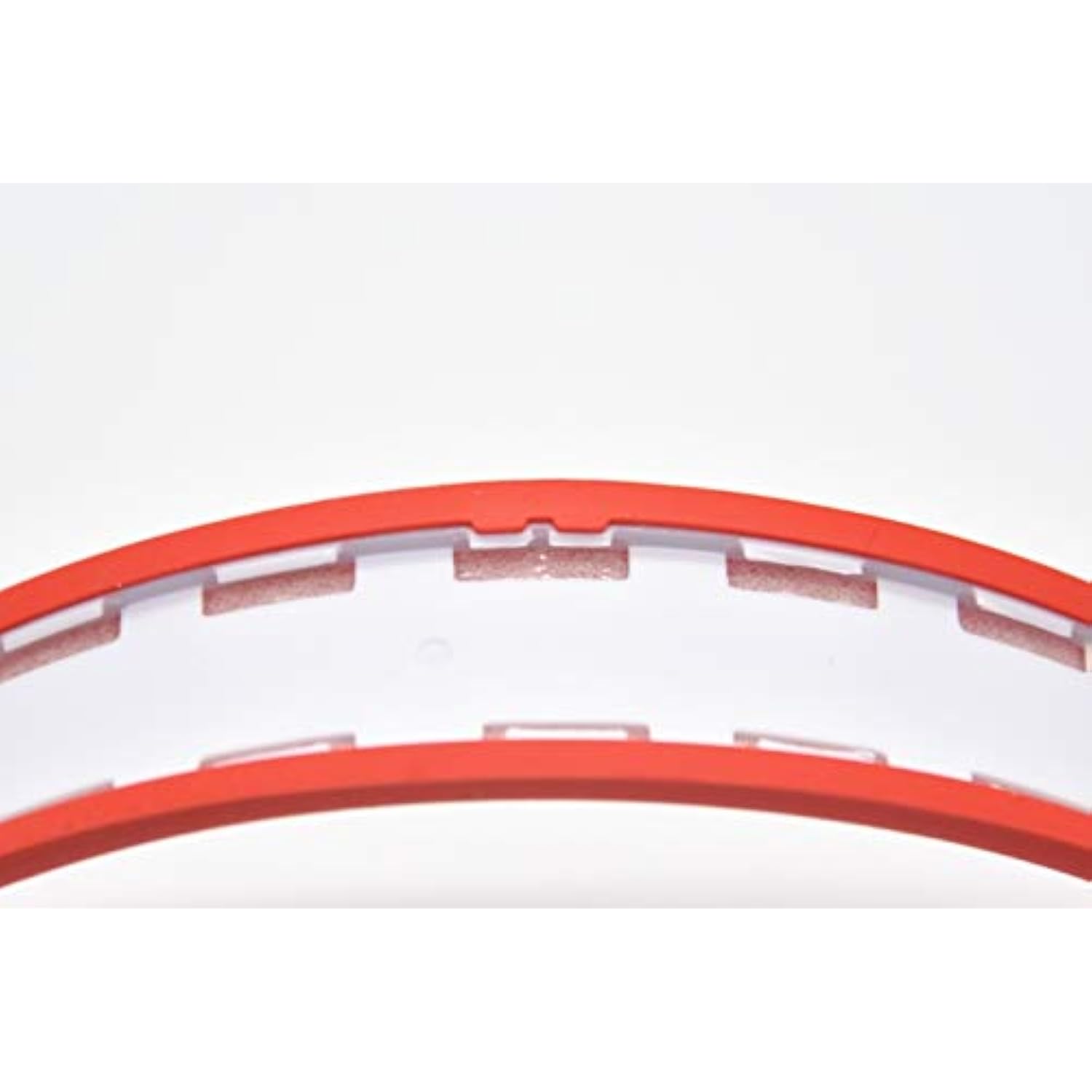 Replacement Headband Rubber Cushion Pad Parts Compatible With Beats By Dr. Dre Solo 2.0 Solo 3.0 Wireless Headphones (Red)