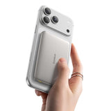 Baseus Picogo Magsafe Portable Charger, Qi2 Certified 0.5" Ultra Slim 15W Wireless Power Bank, 10000mAh 27W Fast Charging Magnetic Battery Pack with USB-C for iPhone 17/16/15/14/13/12 Series Only