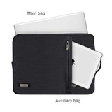 13-13.3 Inch Laptop Sleeve Case Water-Resistant Handle Bag For Macbook Air/Surface Book/Lenovo Flex 6/Thinkpad L380 X380 Yoga/X1 Carbon/Hp Elitebook 830 G5/Dell Inspiron 14/Asus Zenbook Ux330Ua