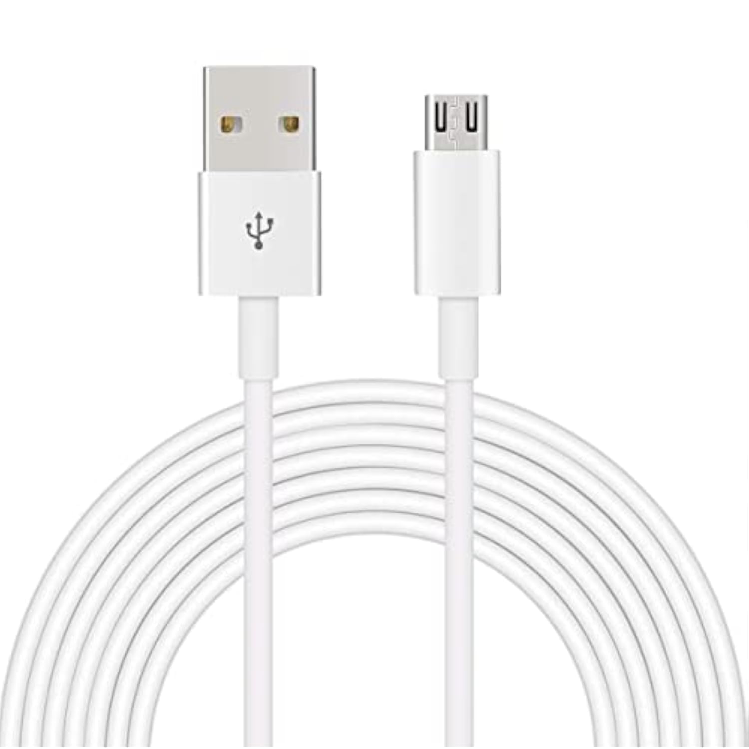 Night Light 6.6 Foot Charging Cable, For Nursery Night Light, G Keni, Royfacc, Unifun, Rtsu, Amexi, Creweel, Lumipets, Jolywell, Wonenice, Neojoy, Usb-Micro Charging Cable (White)