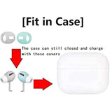 Fit In Case Airpod Pro Earbuds Ear Skins Earbud Cover Ear Tips Covers Compatible With Airpods Pro, Ultra-Thin Anti-Slip Earbuds Covers,10 Pairs 10 Colors