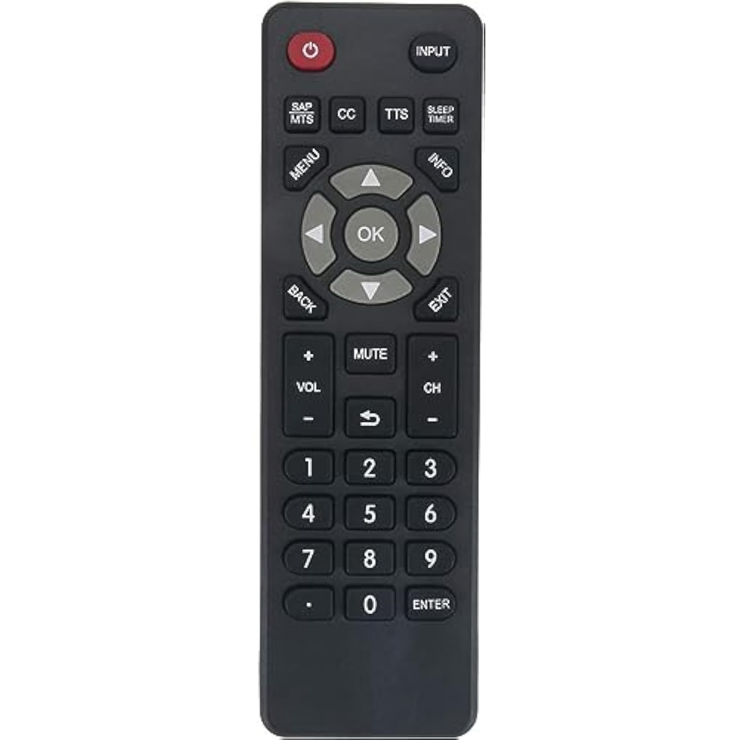 Replacement For Onn Onc18Tv001 Tv Remote Control