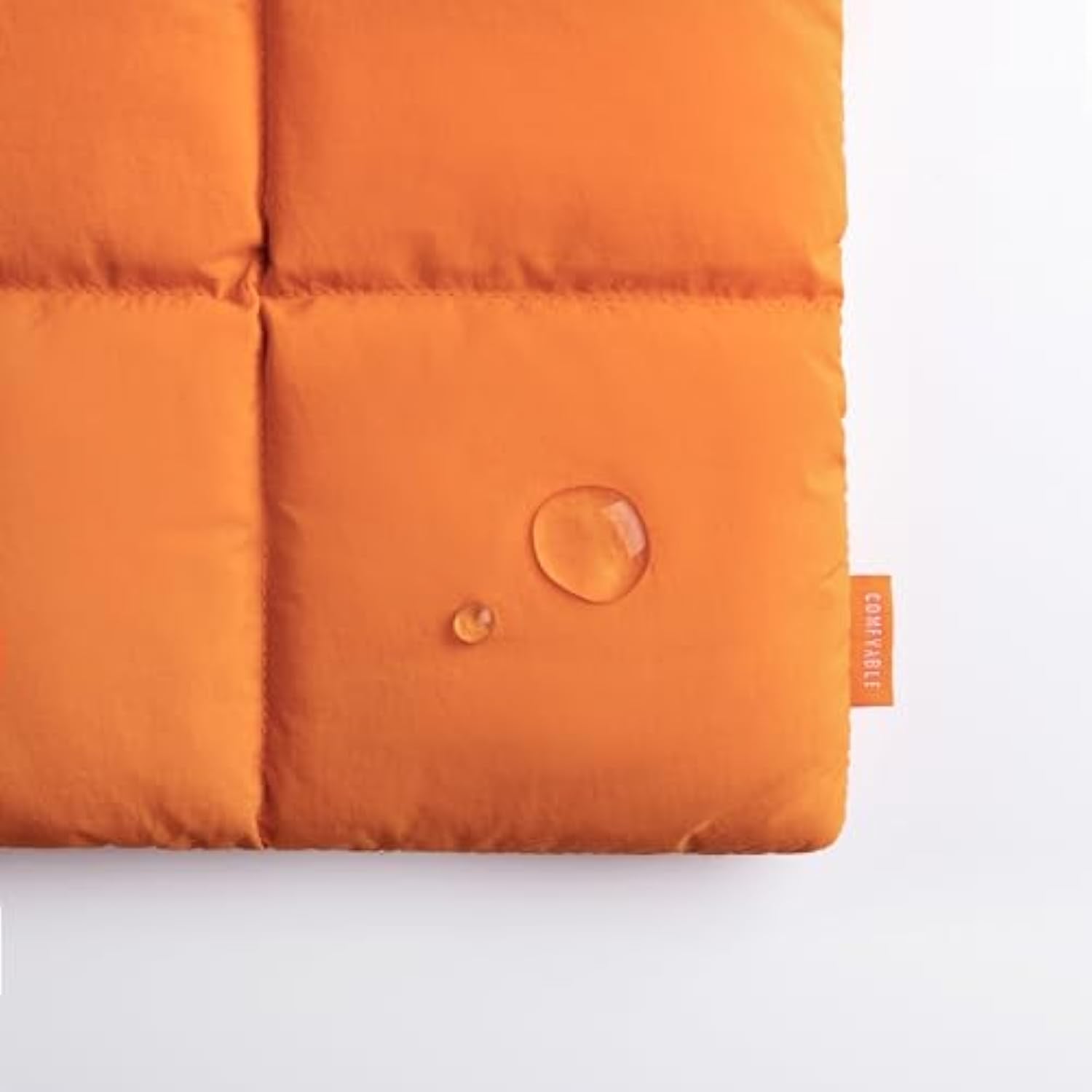 Puffy Laptop Sleeve 13 Inch 14 Inch, Quilted Puffer Laptop Carrying Case, Pillow Case Compatible With Macbook Air M4 2025 M3 M2 M1, Macbook Pro M4 Pro/Max, Orange