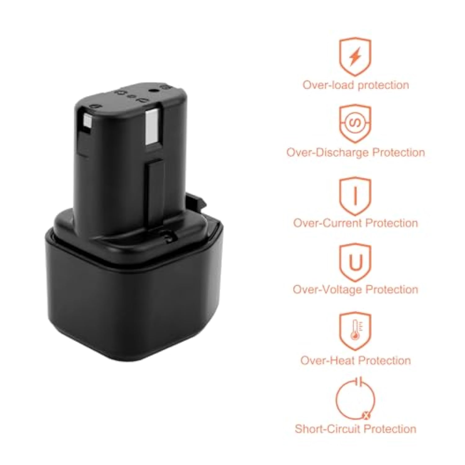 3000Mah 7.2V 325292 Replacement Battery Compatible With Eb714S, Ni-Mh Battery Pack