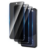 3 Pack Privacy Screen Protector Designed For Samsung Galaxy S24 Fe,Full Coverage Anti-Spy Tempered Glass Film,9H Hardness,Anti-Fingerprint,Bubble Free,Easy To Install