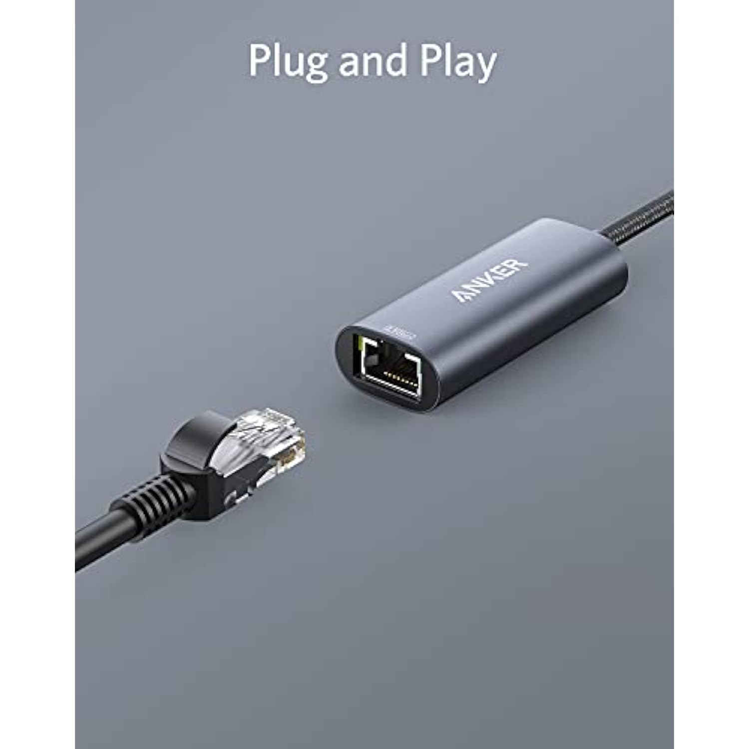 Anker USB C to 2.5 Gbps Ethernet Adapter, PowerExpand USB C to Gigabit Etherne
