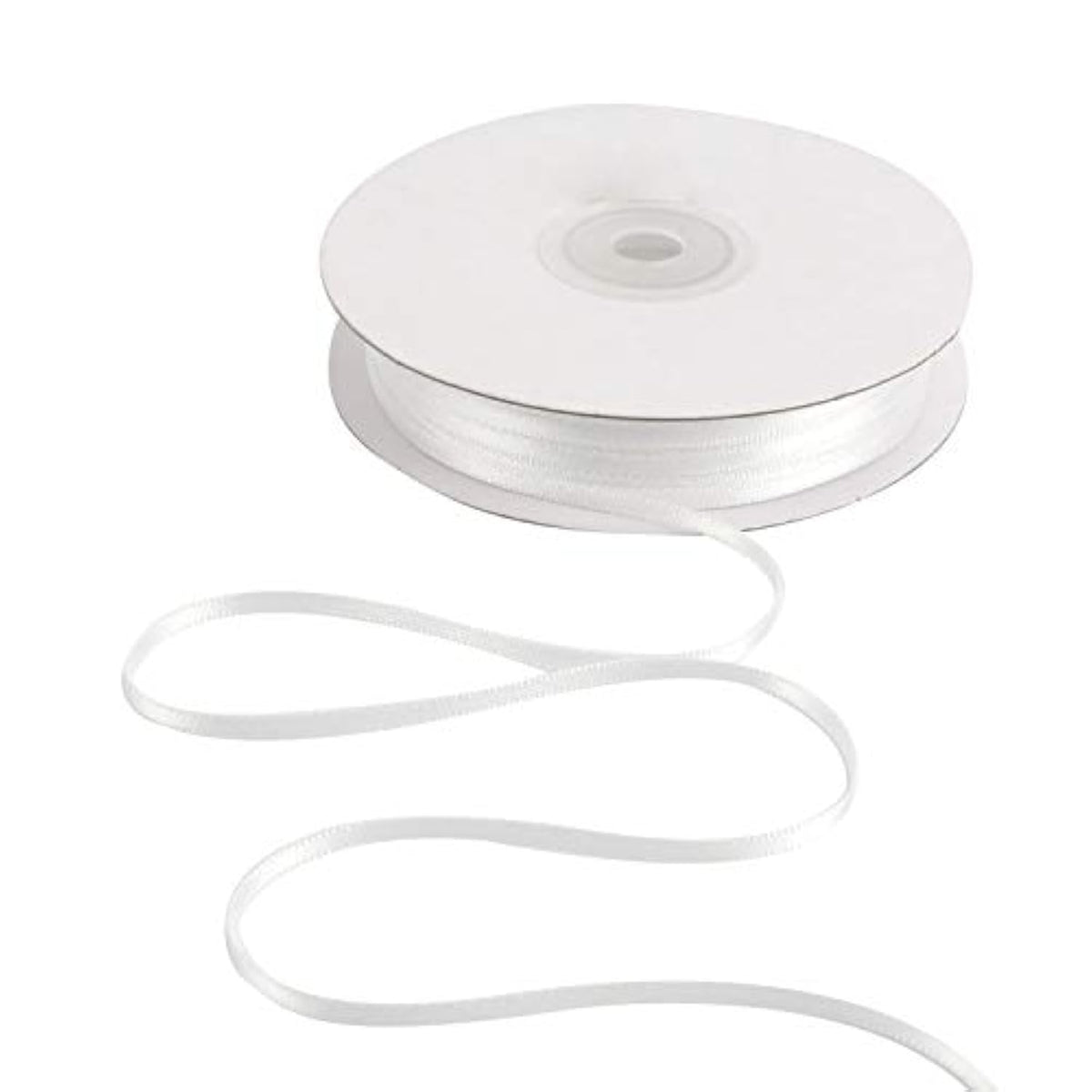 Solid Color Satin Ribbon 1/8 Inch X 100 Yards Roll Ribbon For Crafts (
