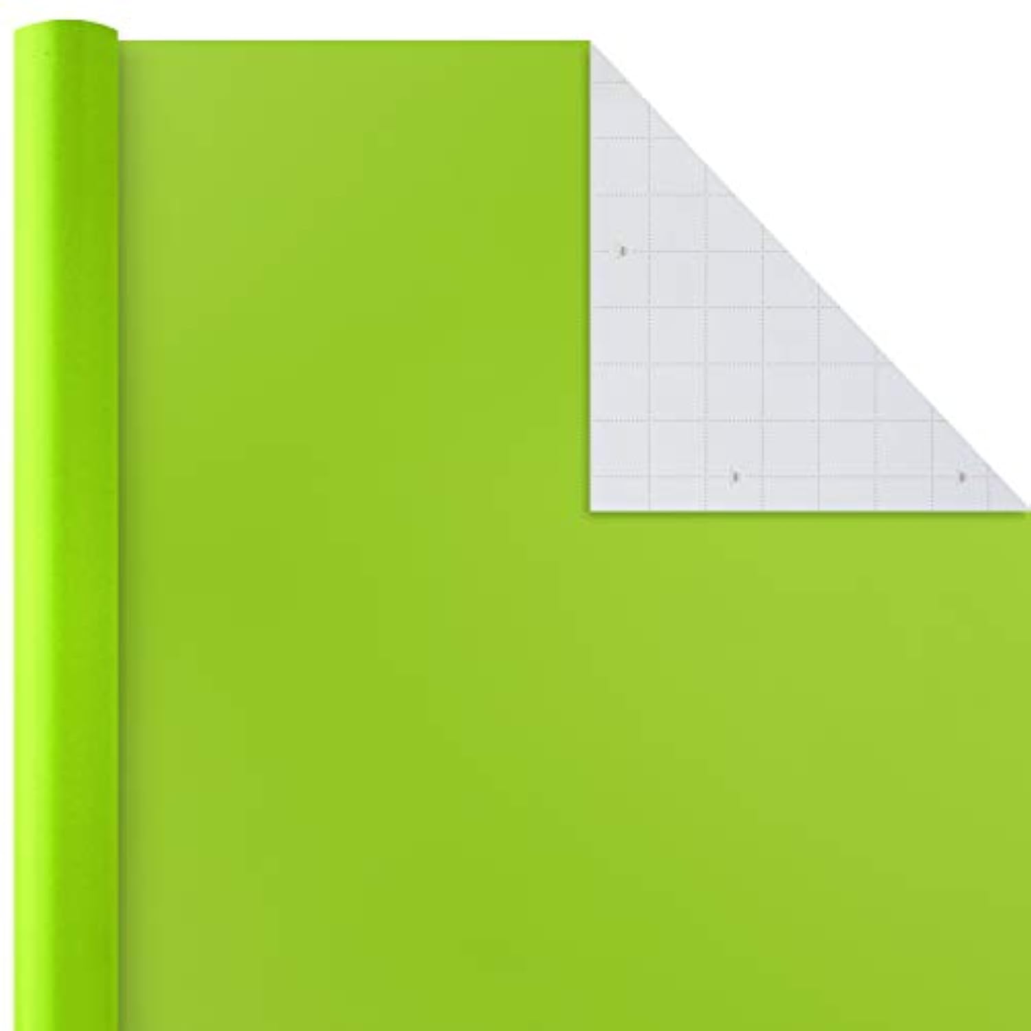 Hallmark All Occasion Wrapping Paper Bundle with Cut Lines on Reverse (Pack of 6; 180 sq. ft. ttl.) Solids, Polka Dots & Stripes for Birthdays, Easter, Mothers Day, Weddings, Baby Showers (5JXW1746)