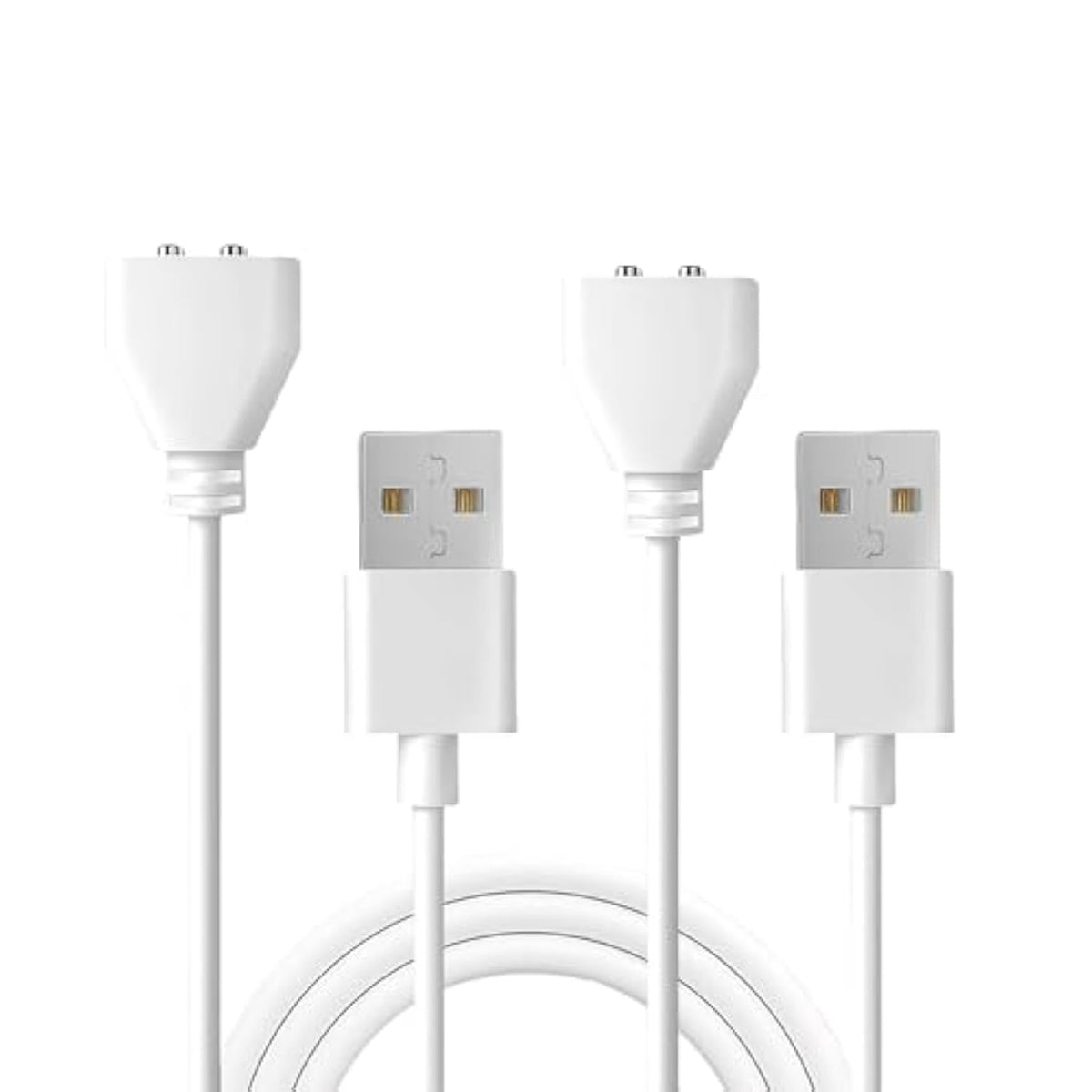 2 Pack 6Mm Magnetic Usb Dc Charger Cable Sex Toy Charger For Vibrators Dildos Adult Toys Massagers Usb To Dc Adapter For Vibrator Chargers, Wand Chargers