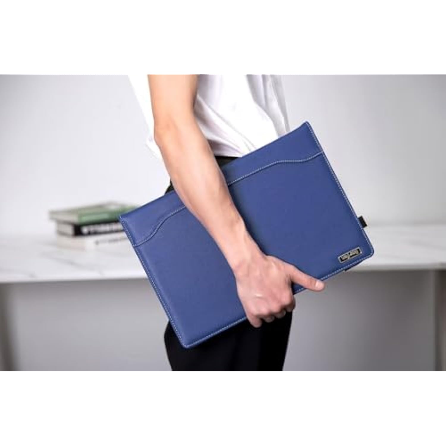 Protective Case Cover Compatible With Hp Laptop 15-Dy5073Dx/ Dy5033Dx/ Dy5023St/ Dy5131Wm/ Dy5399Nr 15.6 Inch Laptop Notebook Sleeve Pu Leather Stand Hard Case Skin Pouch