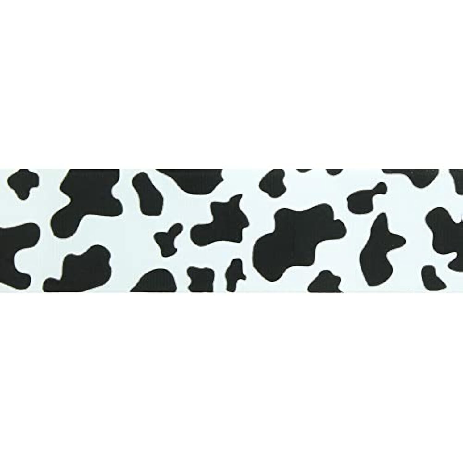 1.5" Black Cow Grosgrain Ribbon 5 Yard