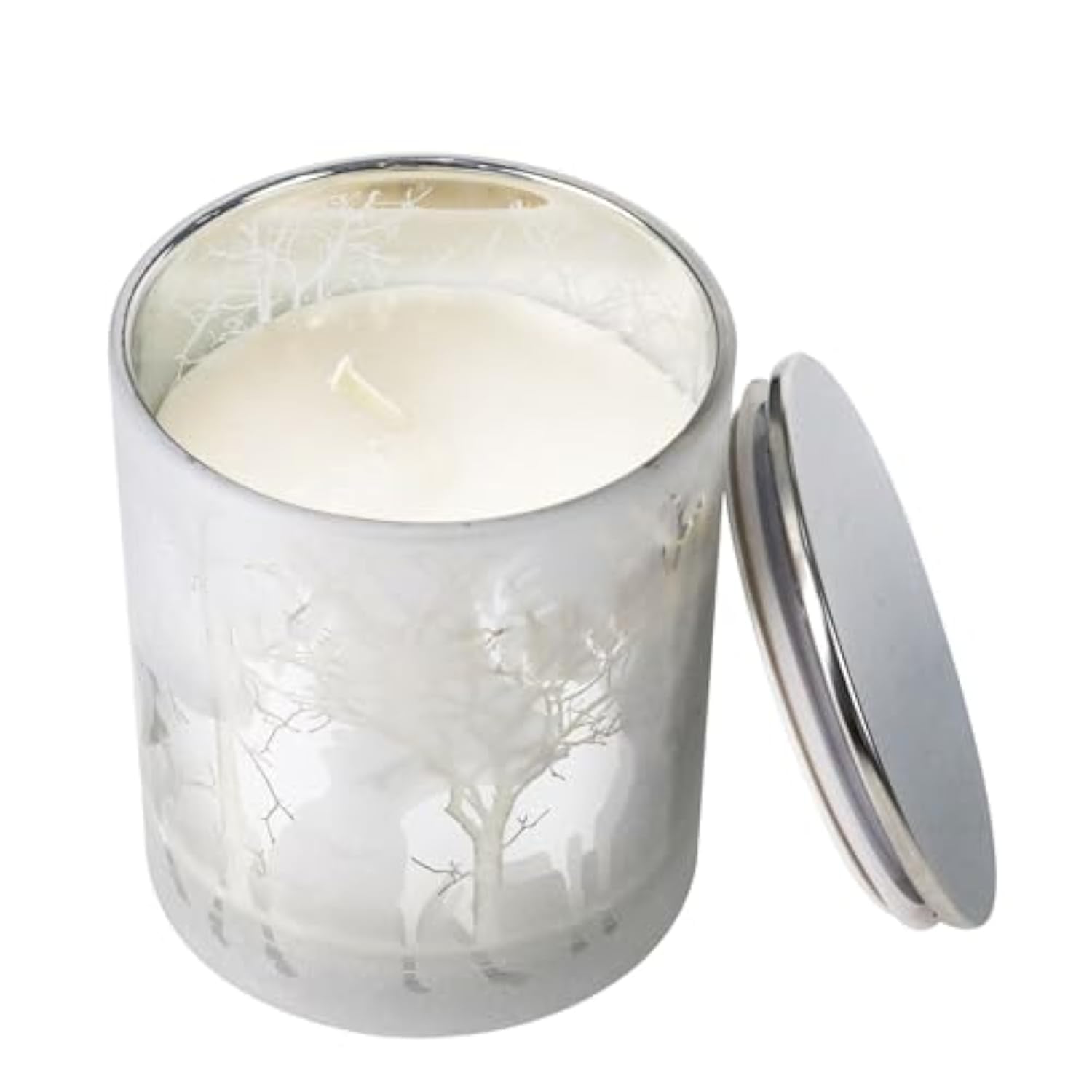 Christmas Scented Candle, 11Oz Vanilla Candle, Soy Wax Aromatherapy Winter Candle For Holiday, Christmas Table Decor Gift For Women Men