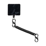 Nite Ize Hitch Phone Anchor and Tether - Anti-Theft Cell Phone Lanyard Accessories - Phone Case Anchor & Tether for Drop Protection - Black Tether