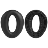 Geekria QuickFit Replacement Ear Pads Compatible with Lightspeed Zulu, Zulu2, Zulu3, ZuluPFX Aviation, Sierra Headphones, Ear Cushions, Repair Parts (Black)