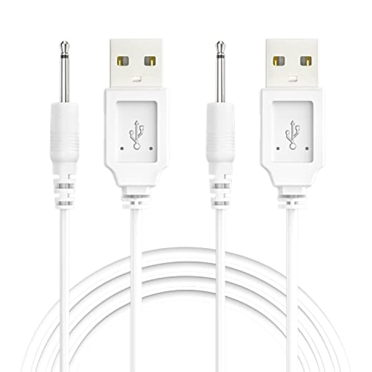 Usb Dc Charging Cable 2.5Mm Dc Charger Cord 2.7Ft Replacement For Massager-2 P