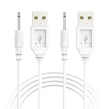 Usb Dc Charging Cable 2.5Mm Dc Charger Cord 2.7Ft Replacement For Massager-2 P