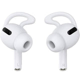 Fit In Case Slim Eartips & Anti Slip Sport Eartips Replacement For Air Pods Pro, 3 Pairs Soft Fit In Case Eartips & 3 Pairs Anti Slip Ear Tips, Compatible With Air Pods Pro, 3+3 Pairs, White