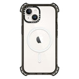 Bounce Case For Iphone 15 [6X Military Grade Drop Tested / 21.3Ft Drop Protection/Compatible With Magsafe] - Clear Black