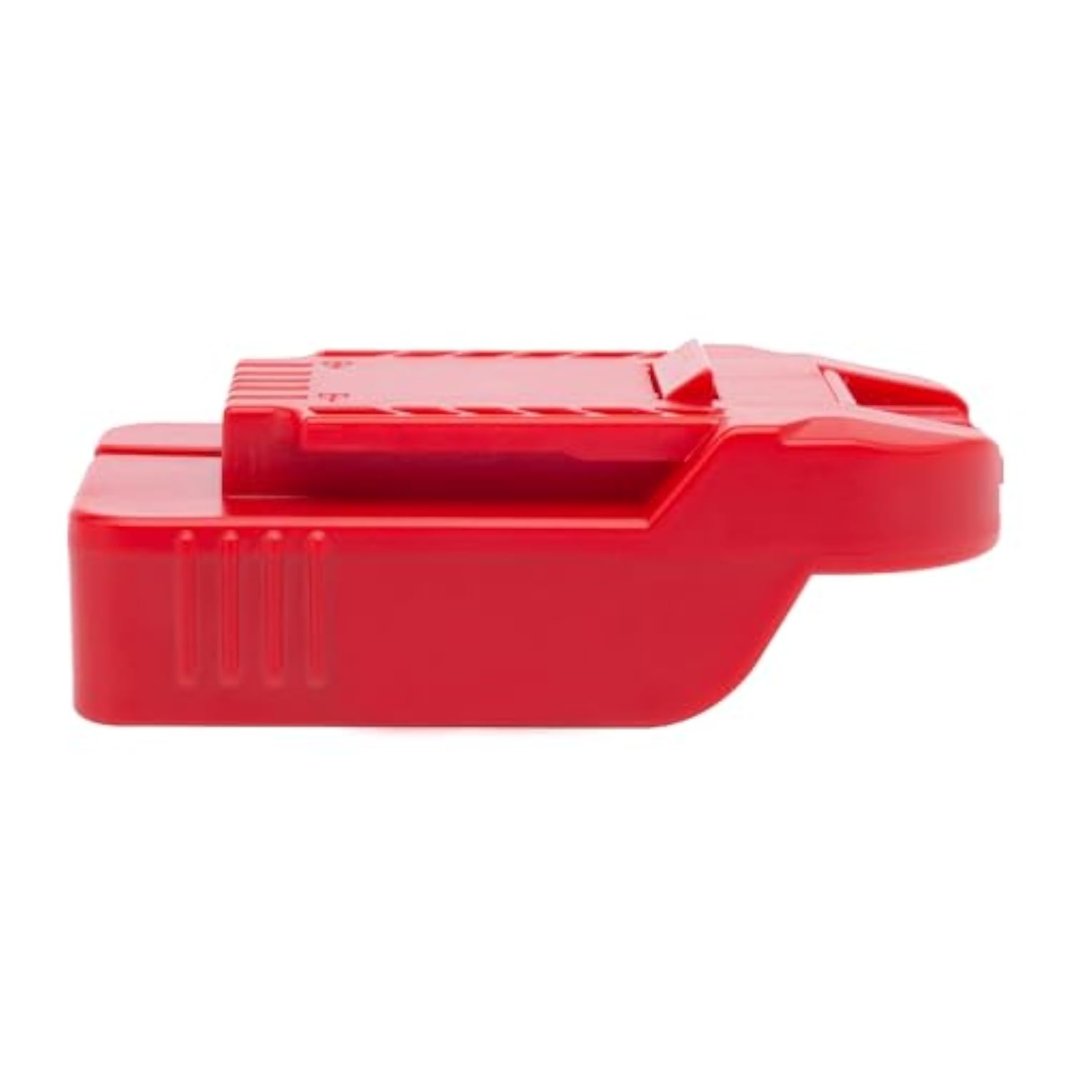 Adapter For Bauer 20V Max Cordless Tools, Compatible With De Walt 20V Max Batteries & Hercules 20V Max Battery, Adapter Only, 1 Pack, Red