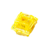 Phantom Yellow Keyboard Switches, Rgb Led Linear 50Gf Key Switches For Mx Mechanical Keyboard (Yellow, 110Pcs)