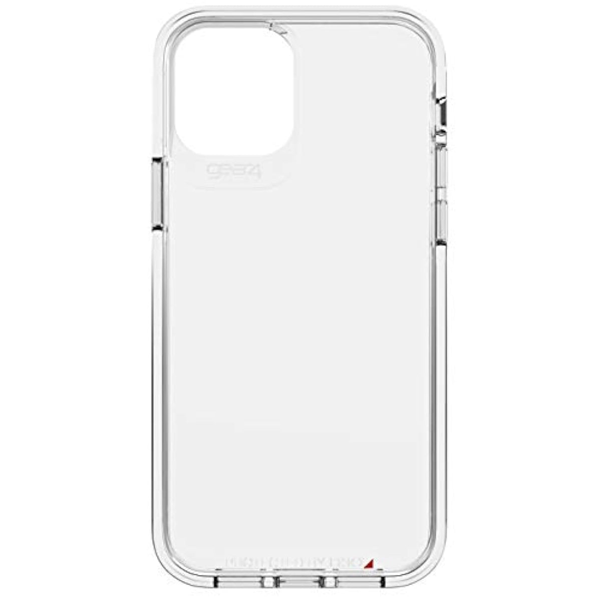 ZAGG Gear4 Crystal Palace Clear Case with Advanced Impact Protection [ Approved by D3O ], Slim, Tough Design for iPhone 12 Pro, iPhone 12 – Clear
