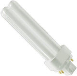 G24Q-3 CFL Light Bulbs 10 Pack 26W 2700K Warm White 4 Pin Double Tube Replacement Lamp