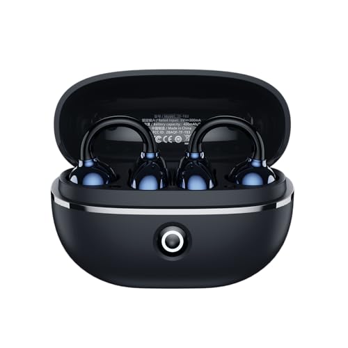 Transformers TF-T83 Clip-on Bluetooth 5.4 Wireless Earbuds, with Microphone for HD Voice Calls in-Ear Cool HiFi Calling Dual Modes Sports IPX5