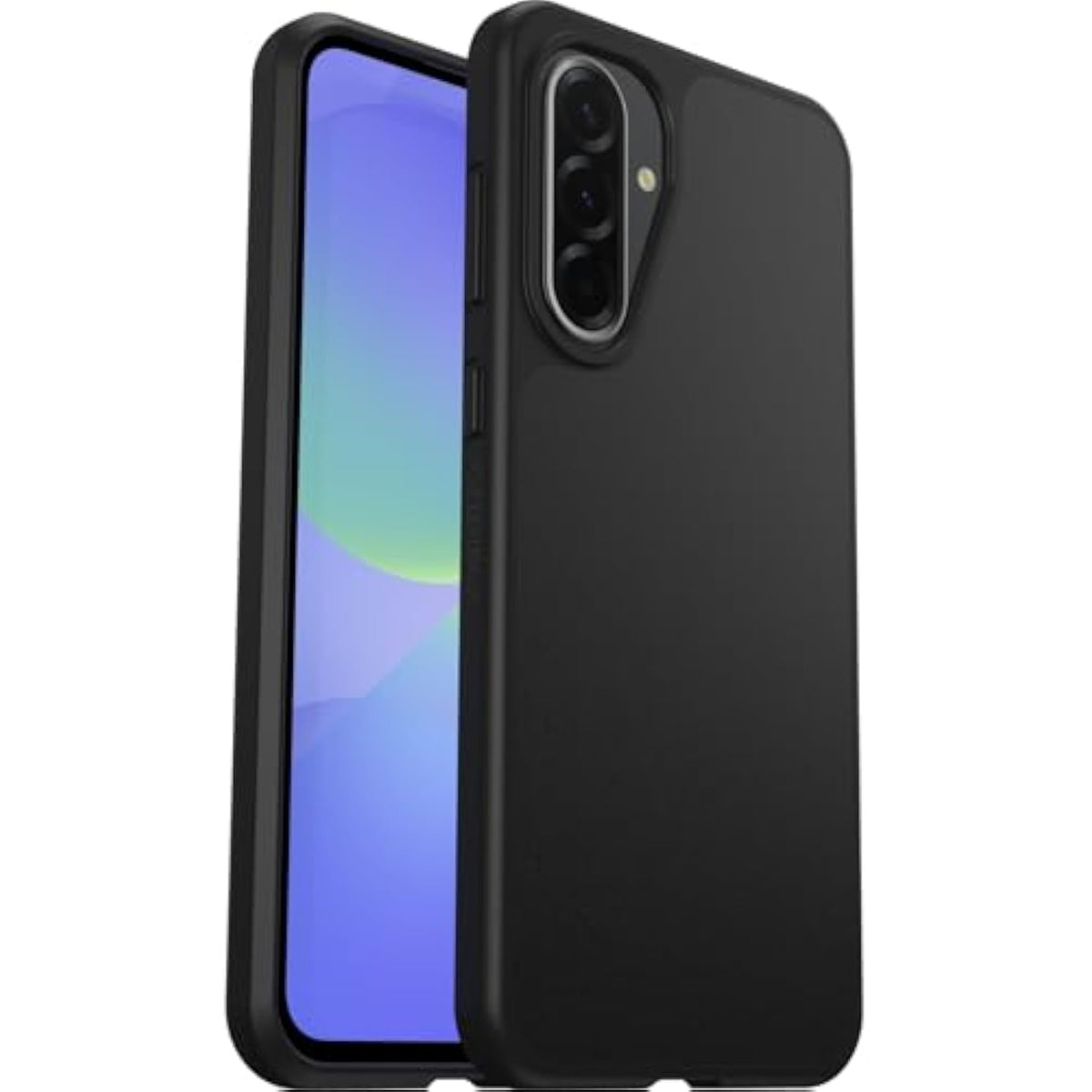 OtterBox Samsung Galaxy A36 5G React Series Case - Black, Ultra-Thin, Pocket-Friendly, Raised Edges Protect Camera & Screen, Wireless Charging Compatible