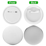 100 Sets 58Mm/2.25 Inch Button Parts For Badge & Button Making Machine