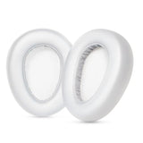 Ear Pads Ear Cushions Compatible With Jlab Jbuds Lux Anc Headphones Replacement Earpads Protein Leather Cover Repair Part (Light Gray)