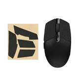 Mouse Grip Tape Compatible With Logitech G102 / G304 Grip Tape - Non-Slip Faux Leather - Black