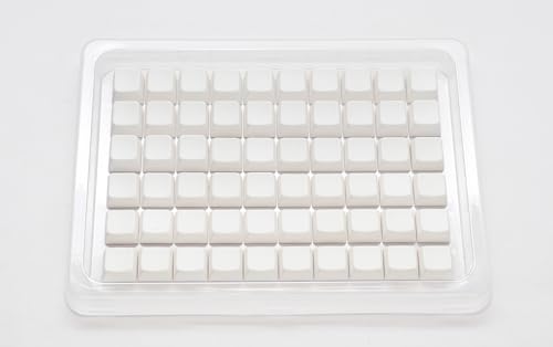 White Blank 132 Key Mda Profile Pbt Keycap Set
