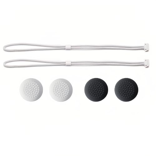 2 Pcs Replacement Hand Straps For Meta Quest 3S, Quest 3 Controller Comfortable, Secure, And Easy To Install With 2 Pair Thumb Grip Caps