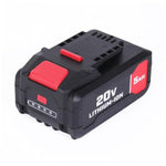20V 5Ah Lithium-Ion Replacement Battery Pack For Bauer 20V Cordless Power Tools, Replacement Battery