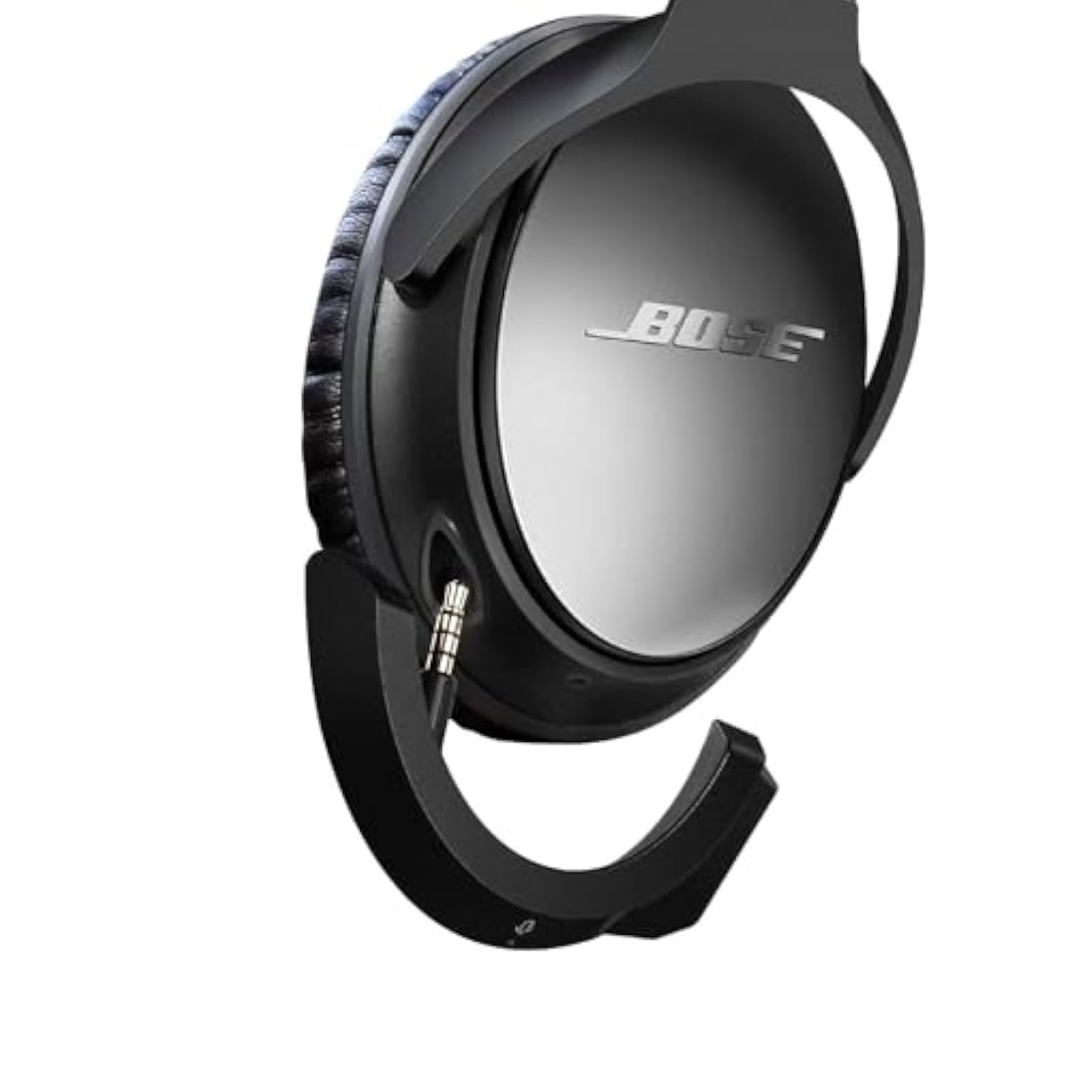 Upgraded Aptx Wireless Bluetooth Adapter For Bose Quietcomfort Qc 25 Headphones With Mic/Volume Control, Black