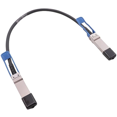 100Gbe Qsfp28 Dac Twinax Cable, 0.5 Meter 100Gbase-Cr Passive Copper Cable, Compatible For Mellanox Mcp1600-C0005, With Blue Pull Tab