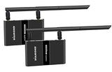 Multi- Channel 2X2 Wireless HDMI 5GHz Kit, Stream HD 1080P Video/Audio up to 300 ft from Any HDMI Source to HDTV/Monitor/Projector (VS600), Black