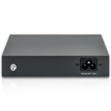Intellinet 5-Port Gigabit Ethernet Poe+ Switch 4 Poe+ Ports @40W Budget, Up To 30W Per Port - 10Gbps Switching Capacity, Unmanaged, Wall Mountable, Fanless, Durable Metal 3 Yr Mfg -561792