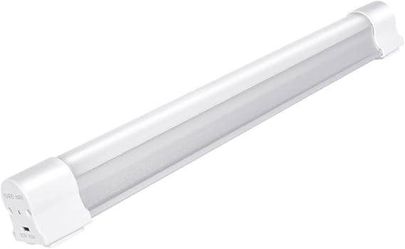 LED Tube Magnetic Work Light 6000LM USB Rechargeable Portable Lantern with 5 Lighting Options