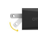 OtterBox Premium Pro Fast Charge USB-C Wall Charger, 72W - Nightshade (Black)