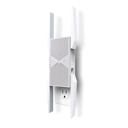Be10000 Wi-Fi 7 Range Extender Re653Be | 10 Gbps Tri-Band Wireless Repeater | 2.5 Gbps Ethernet Port | Internet Signal Booster For Home | Up To 2800 Sq.Ft, 128 Devices | 6 Ghz, Mlo, Easymesh