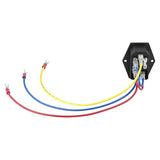 Rocker Switch Power Socket, 2 Pack 15A 250V Rocker Switch On/Off Power Socket Inlet Module For 3D Printers Computers