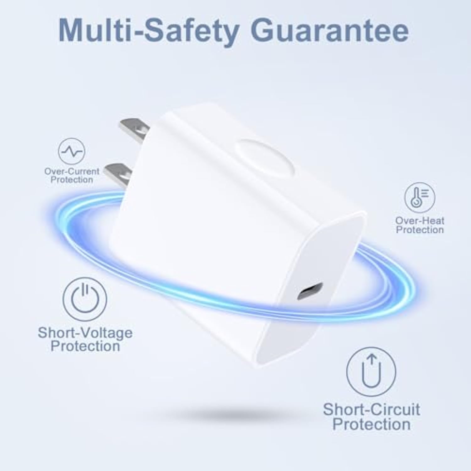 Usb C Samsung S24 Fe Fast Charging Block For Galaxy S25 Edge S25 Ultra S24 S23 Fe Ultra S22 Plus S21 A15 A16 A17 A26 A25 A05 A14 A54 A13 Z Fold Flip 7, 20W Type C Plug Wall Power Fast Adapter Box Cube