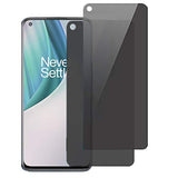 Privacy Screen Protector for OnePlus Nord N10 5G, [2PACK] Ultra Thin Anti-spy Anti-peep Screen Tempered Glass Protective Film for OnePlus Nord N10 5G