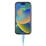 Powerthru Usb-C To Usb-C Cable (2M/6.6Ft) - Cotton Candy