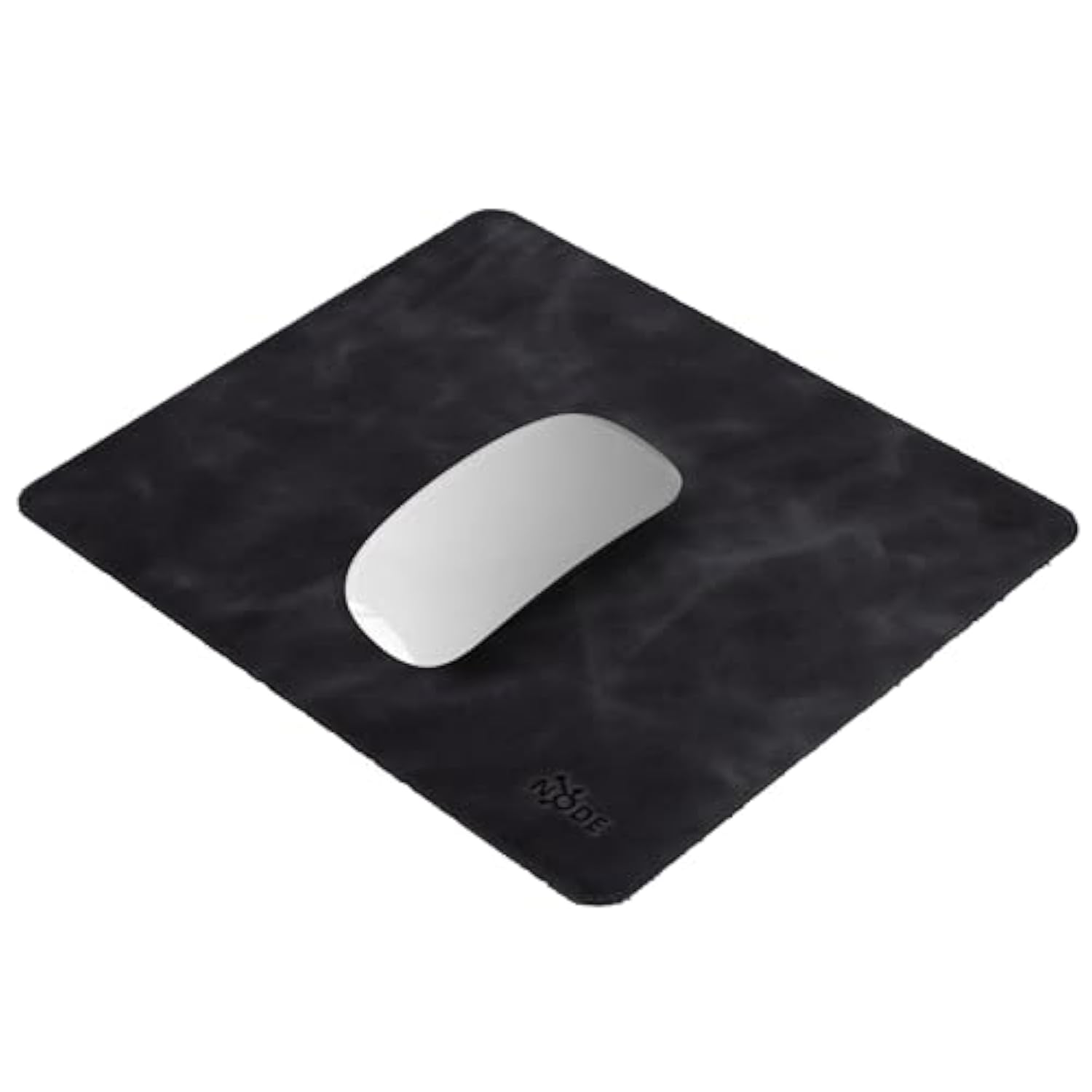 | Genuine Leather Mouse Pad For Office & Home – Non-Slip Premium Leather Mouse Mat – Handmade, 9" X 10" Size, Cloudy Dark Gray