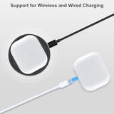 Wireless Charging Case Replacement Compatible With Airpod 3Rd Generation, Air Pod 3 Charger Case With Bluetooth Pairing Without Earbuds, White