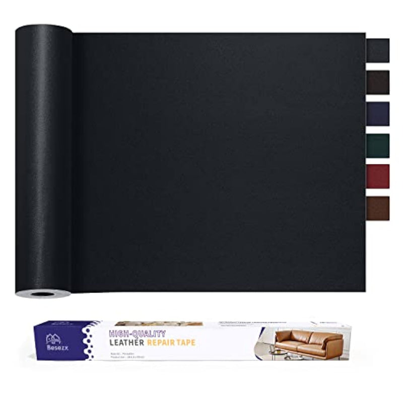 Leather Repair Patch Tape Kit, Self Adhesive Leather Repair For Furniture, Couch, Sofa, Car Seats,Office Chair,Vinyl Repair Kit.30Inx16In